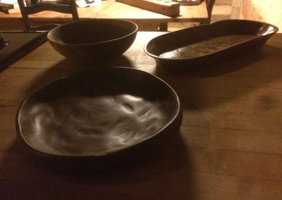 Carved Wooden Bowls