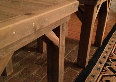 Rustic End Tables